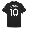 Camisa de Futebol Manchester City Rayan Cherki #10 Equipamento Secundário 2025-26 Manga Curta Camisa de Futebol Manchester City Rayan Cherki #10 Equipamento Secundário 2025-26 Manga Curta